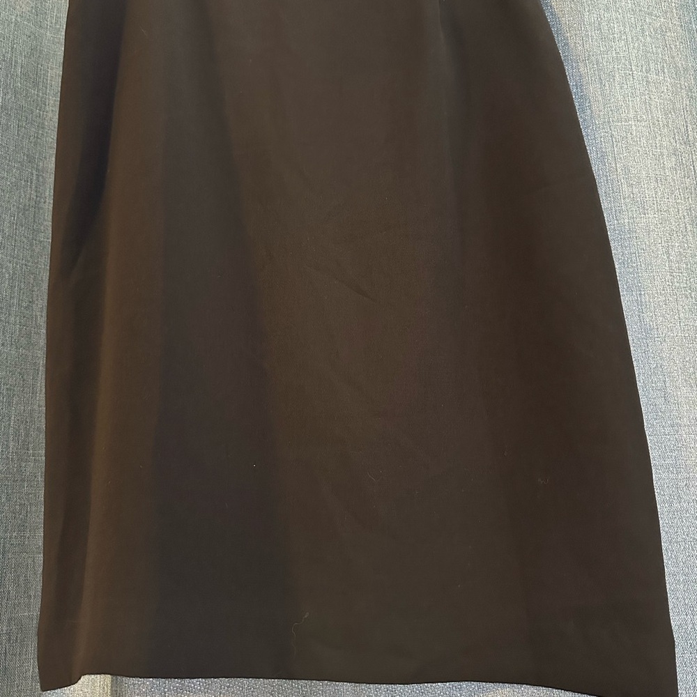 Preston & York Black Pencil Straight Skirt Back Zipper Size 10